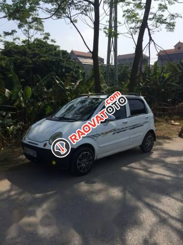 Cần bán lại xe Daewoo Matiz đời 2005, màu trắng xe gia đình, 75 triệu-1