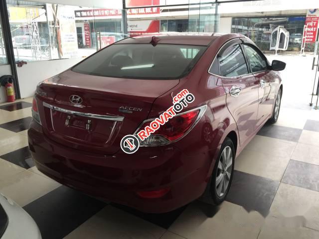 Bán Hyundai Accent đời 2012, màu đỏ, nhập khẩu chính chủ-0