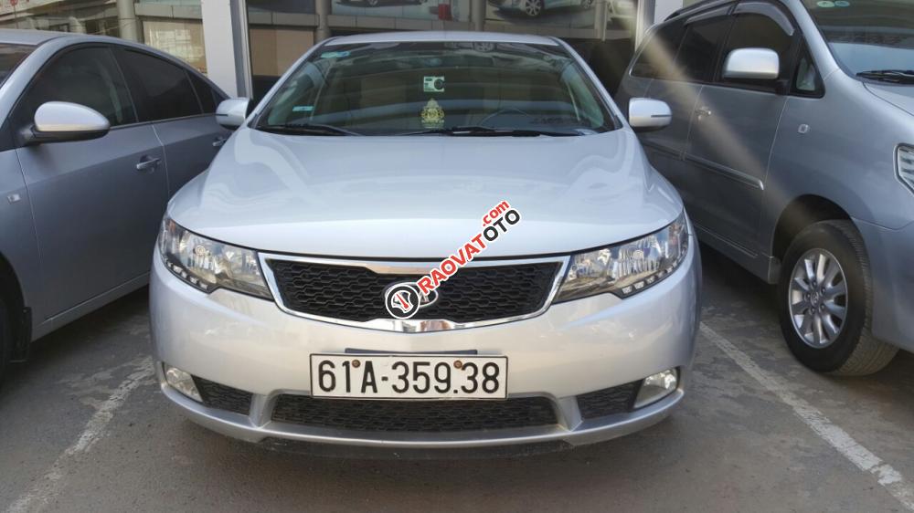 Bán Kia Forte SX 1.6MT, màu bạc sản xuất 2012 bản đủ gốc Sài Gòn-9