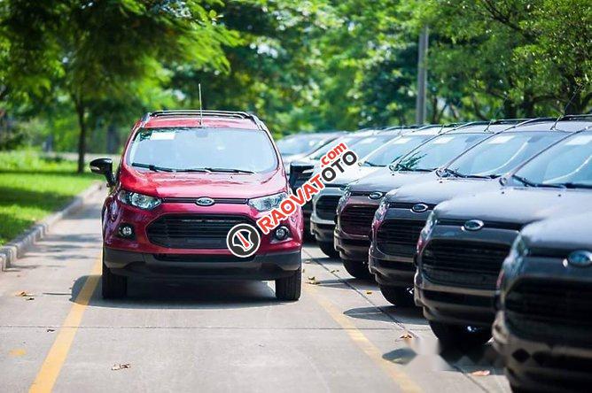 Bán xe Ford EcoSport Black Edition đời 2017, màu đỏ, 581tr-5