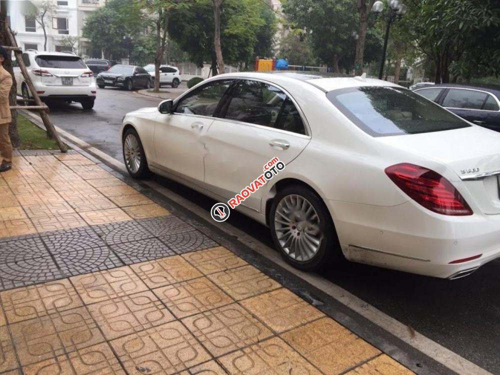 Chính chủ bán Mercedes S500 L đời 2016, màu trắng-1