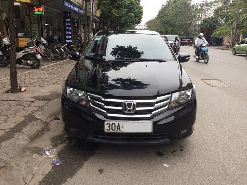 Cần bán lại xe Honda City đời 2014, màu đen, nhập khẩu, chính chủ-3