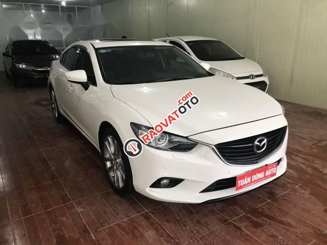 Bán xe Mazda 6 đời 2014, màu trắng-1