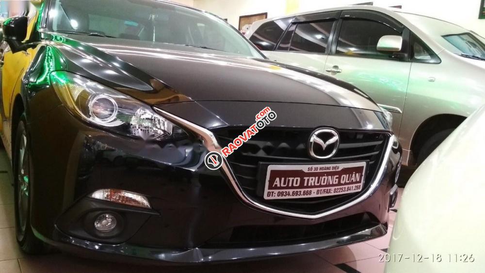 Cần bán xe Mazda 3 2016, màu đen, giá 618tr-1