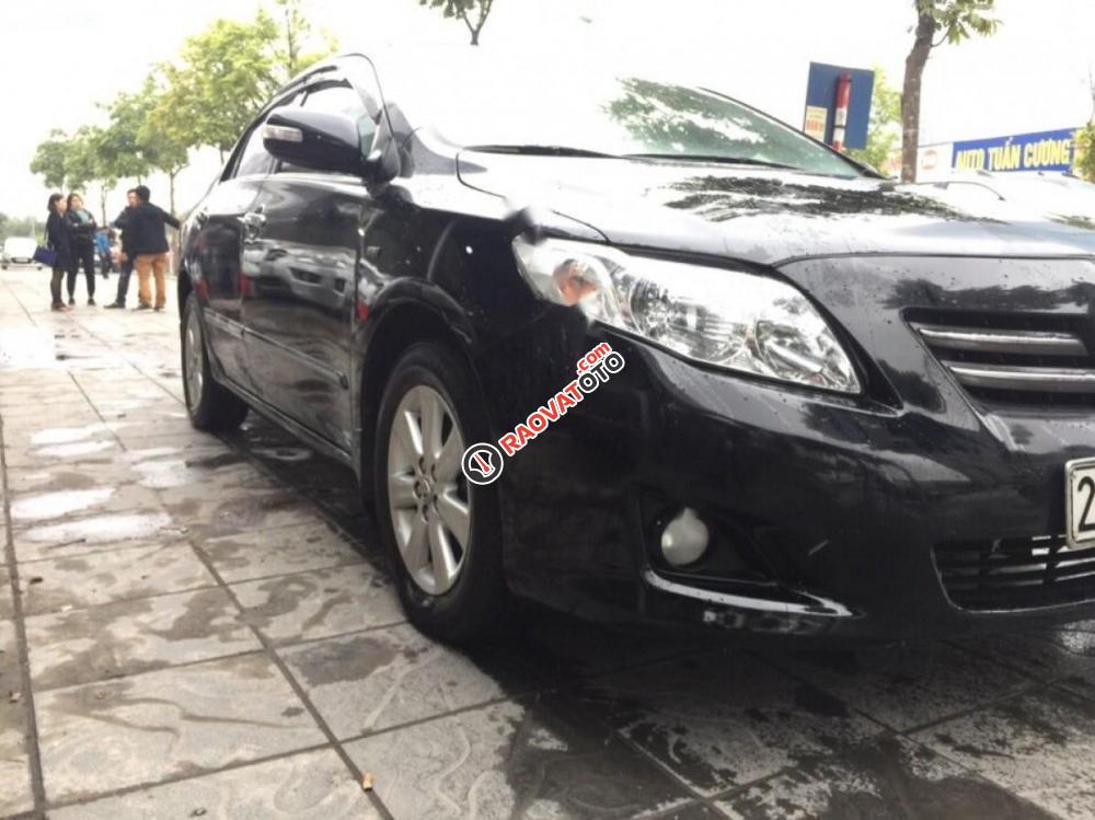 Cần bán lại xe Toyota Corolla altis 1.8G đời 2010, màu đen-1