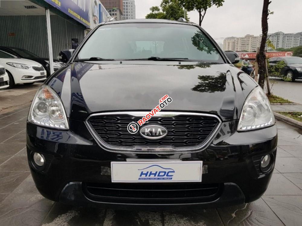 Cần bán gấp Kia Carens 2.0AT đời 2013, màu đen số tự động, 448 triệu-0