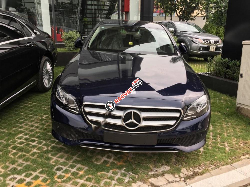 Bán xe Mercedes E250 đời 2017, màu xanh lam-3