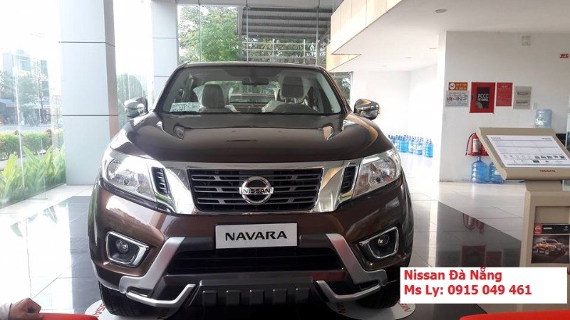 Bán xe Nissan Navara đời 2017, màu nâu, xe nhập-6