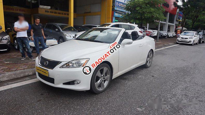 Bán Lexus IS 250C đời 2010, màu trắng, xe nhập chính chủ-0