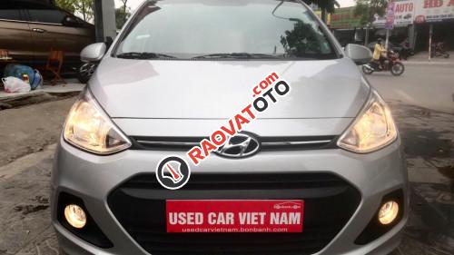 Cần bán Hyundai Grand i10 1.25 MT đời 2016, màu bạc-13