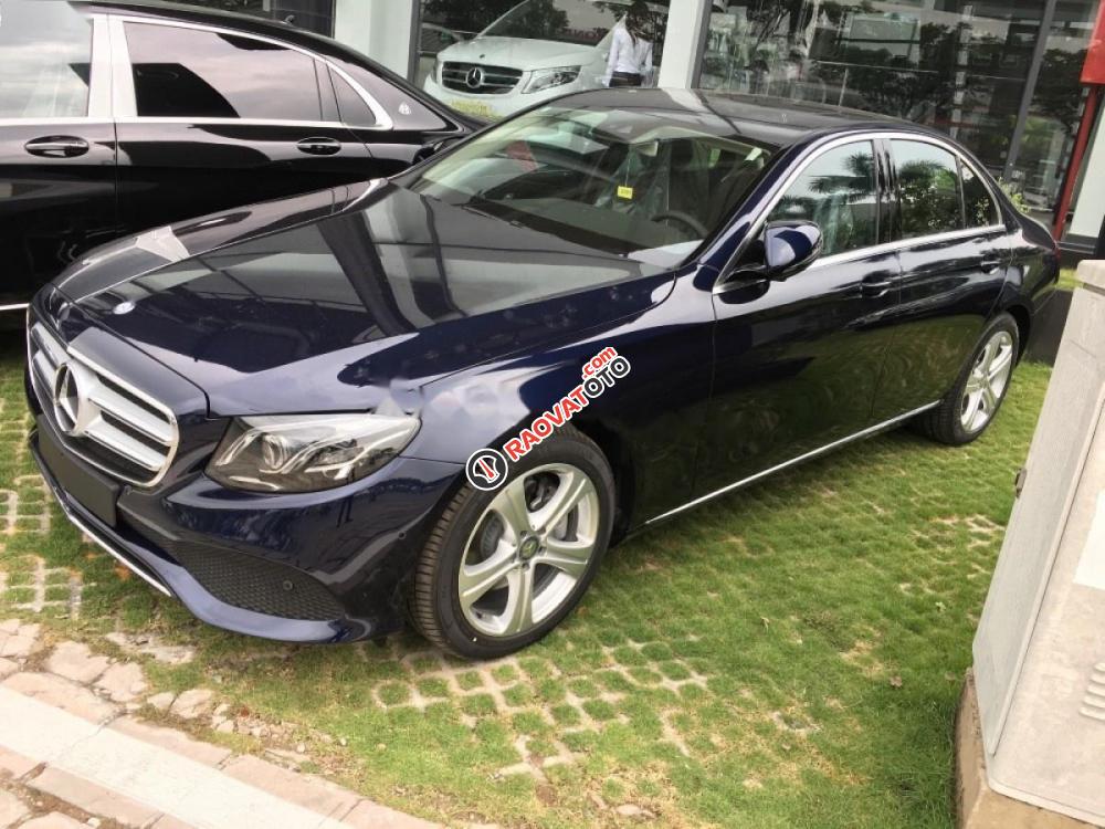 Bán xe Mercedes E250 đời 2017, màu xanh lam-2