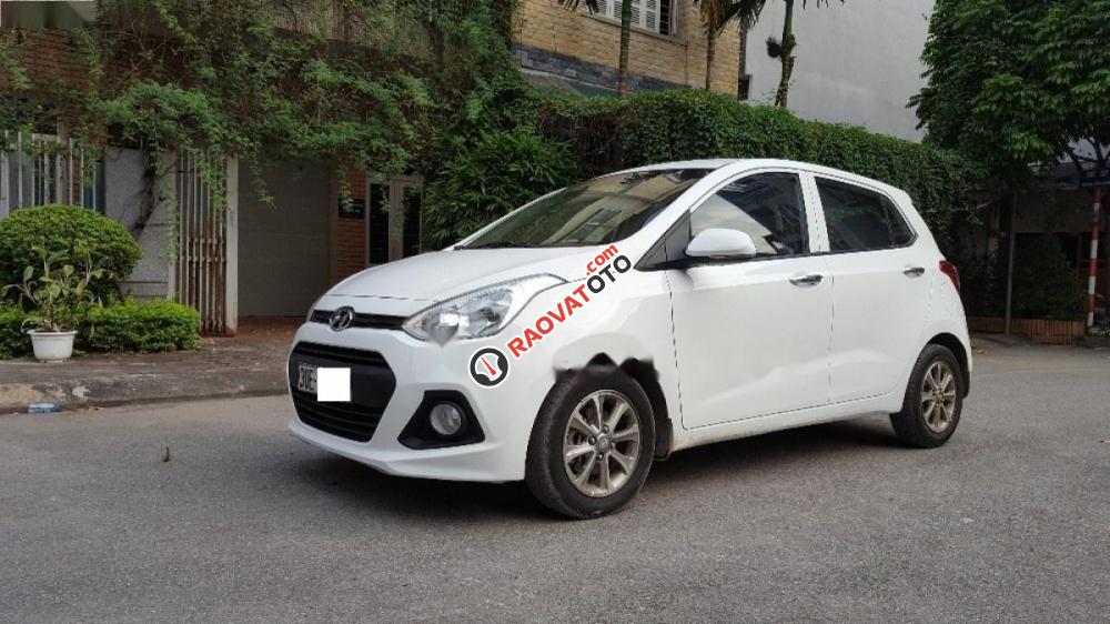 Bán Hyundai Grand i10 1.0 MT đời 2016, màu trắng, xe nhập chính chủ-8