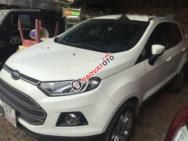 Cần bán lại xe Ford EcoSport sản xuất 2016, màu trắng ít sử dụng, 560tr-0