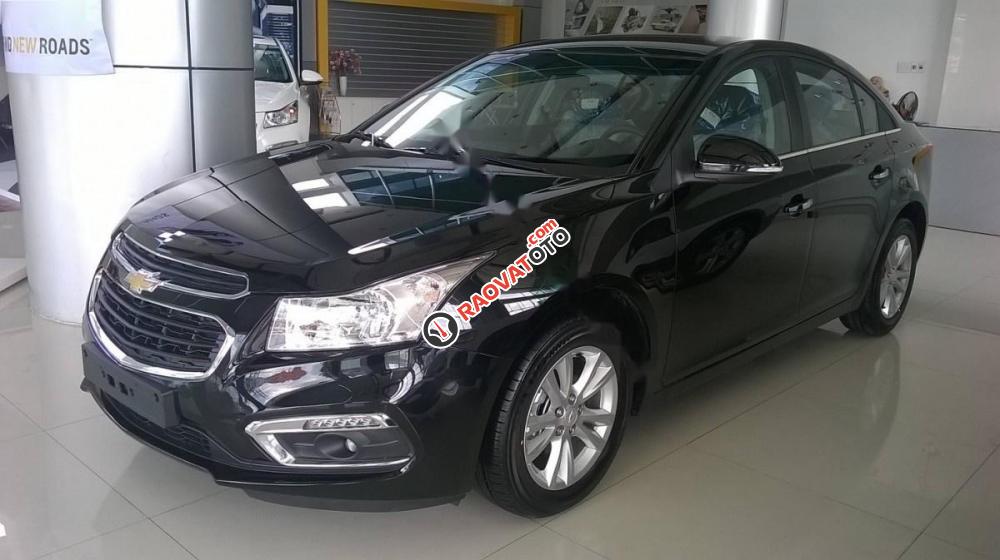 Bán xe Chevrolet Cruze LT 1.6L năm 2017, màu đen -0