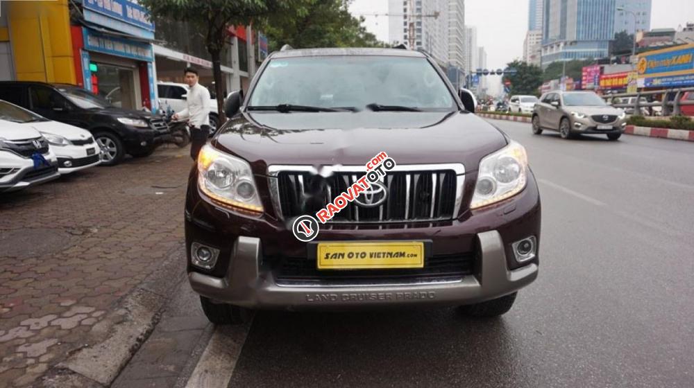 Bán Toyota Prado Landcruise TXL 2010, màu đỏ, nhập khẩu số tự động-3