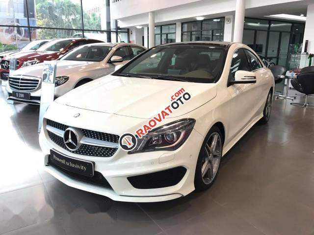 Bán Mercedes CLA 250 2016, màu trắng, nhập khẩu-1