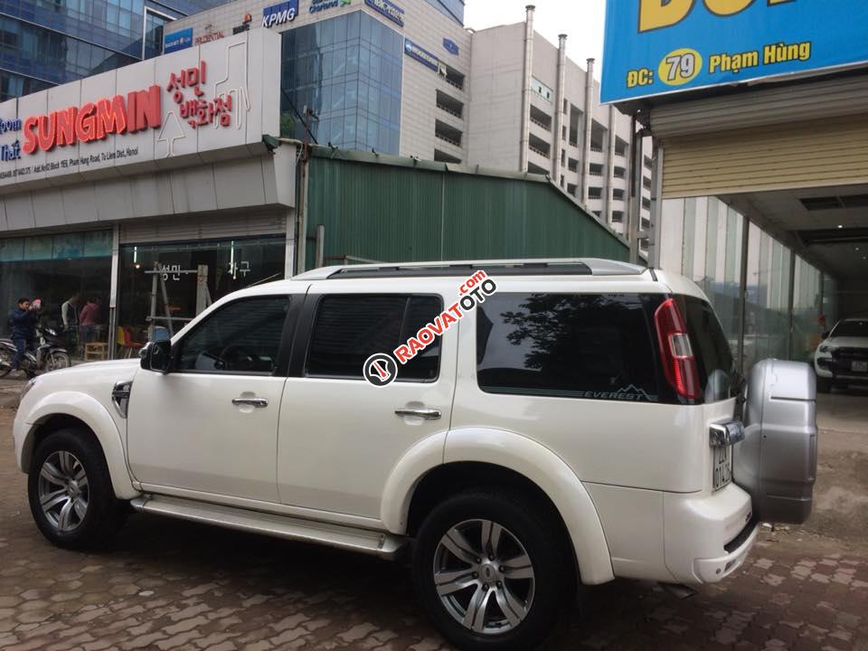 Cần bán gấp Ford Everest Limited 4x2 AT đời 2011, màu trắng số tự động, 525tr-4