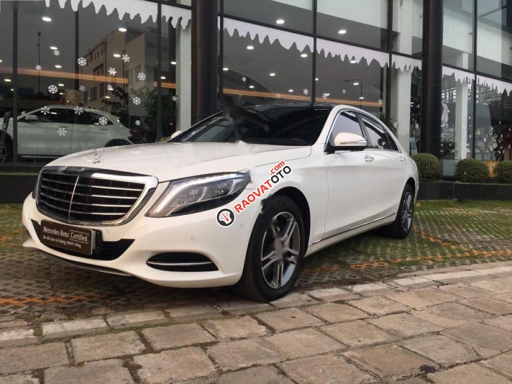 Bán ô tô Mercedes S400 đời 2017, màu trắng-0