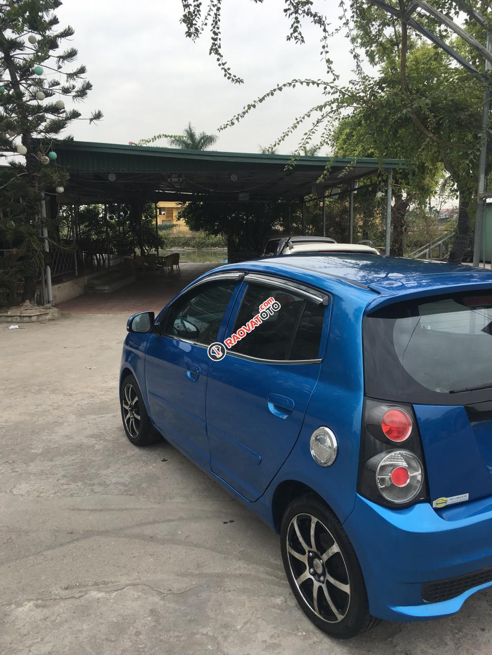 Bán Kia Morning sản xuất 2011, màu xanh lam chính chủ-2