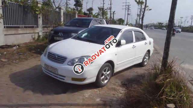 Bán Toyota Corolla altis J đời 2002, màu trắng-0