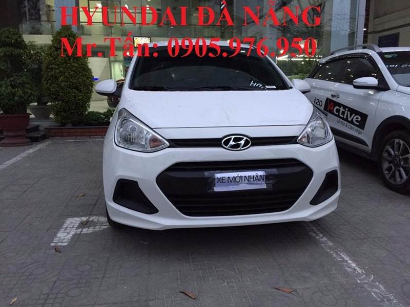 Cần bán Hyundai Grand i10 đời 2017, màu trắng, nhập khẩu chính hãng, giá tốt-2