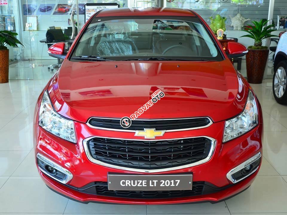 Giá xe Cruze 2017 số sàn, màu đỏ, vay đến 100% giá xe - chỉ 60tr nhận xe ngay-2