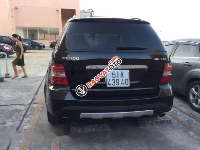 Bán Mercedes ML350 đời 2006, màu đen, nhập khẩu nguyên chiếc  -0