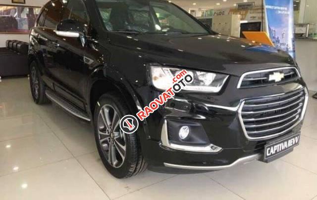 Bán xe Chevrolet Captiva đời 2017, màu đen, giá chỉ 879 triệu-0