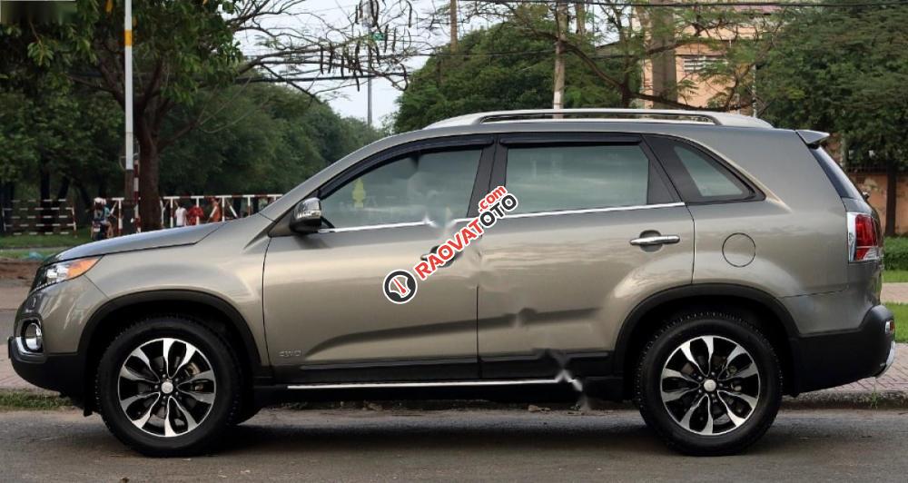 Bán ô tô Kia Sorento AWD đời 2012, màu xám, ít sử dụng, giá cạnh tranh-1