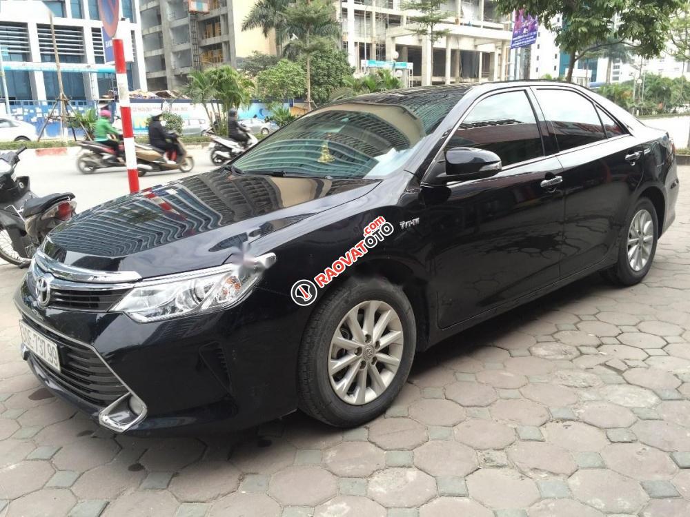 Cần bán lại xe Toyota Camry 2.0E đời 2015, màu đen-7