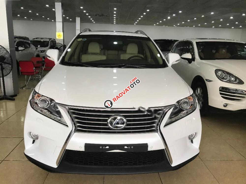 Bán Lexus RX 350 AWD năm 2015, màu trắng, xe nhập như mới-0