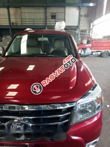 Bán Ford Everest đời 2010, màu đỏ số tự động, giá 455tr-0