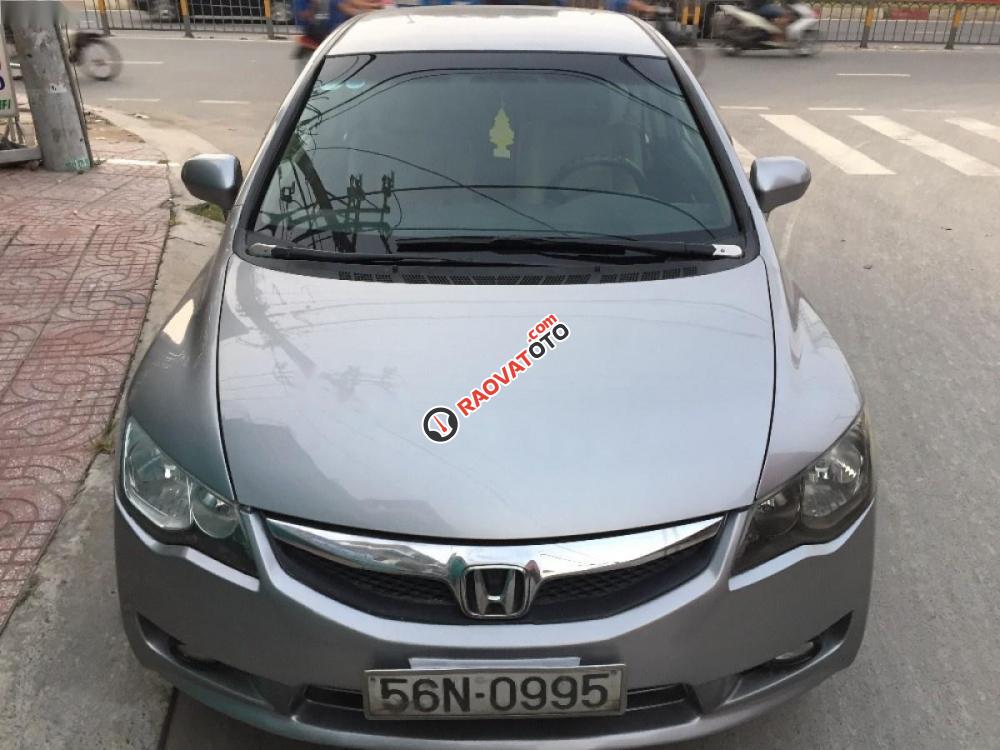 Cần bán lại xe Honda Civic 1.8AT đời 2009, màu xám, giá 365tr-7