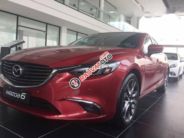 Bán Mazda 6 Facelift năm 2017, màu đỏ, 896 triệu-2