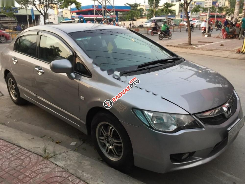 Cần bán lại xe Honda Civic 1.8AT đời 2009, màu xám, giá 365tr-5