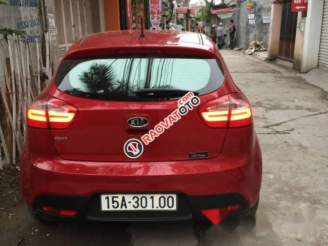 Bán xe Kia Rio đời 2012, màu đỏ, nhập khẩu-0