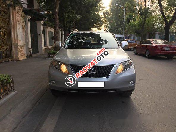 Cần bán gấp Lexus RX 350 đời 2009, màu bạc, nhập khẩu nguyên chiếc-0