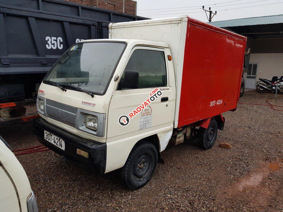 Bán Suzuki Carry 500kg 2010, màu trắng, xe nhập-1