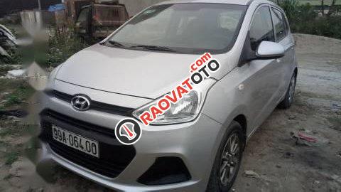 Bán xe Hyundai Grand i10 đời 2015, màu bạc, 259tr-3