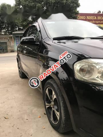 Cần bán lại xe Daewoo Gentra năm 2007, màu đen, giá tốt-1