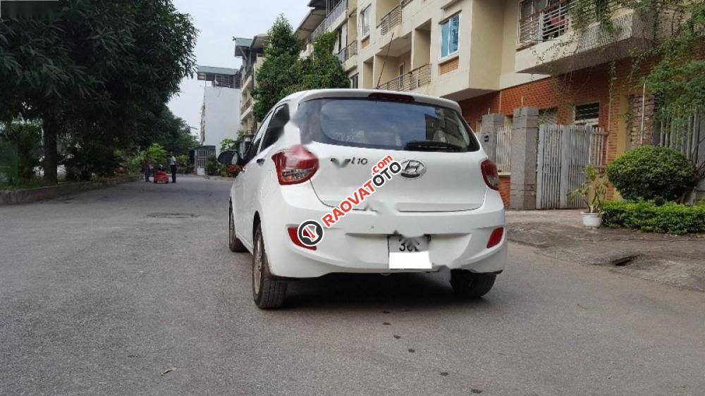 Bán Hyundai Grand i10 1.0 MT đời 2016, màu trắng, xe nhập chính chủ-7