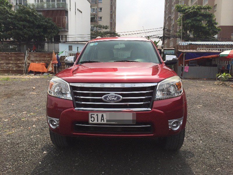 Bán xe Ford Everest đời 2011, màu đỏ, nhập khẩu nguyên chiếc, số sàn, 520tr-2