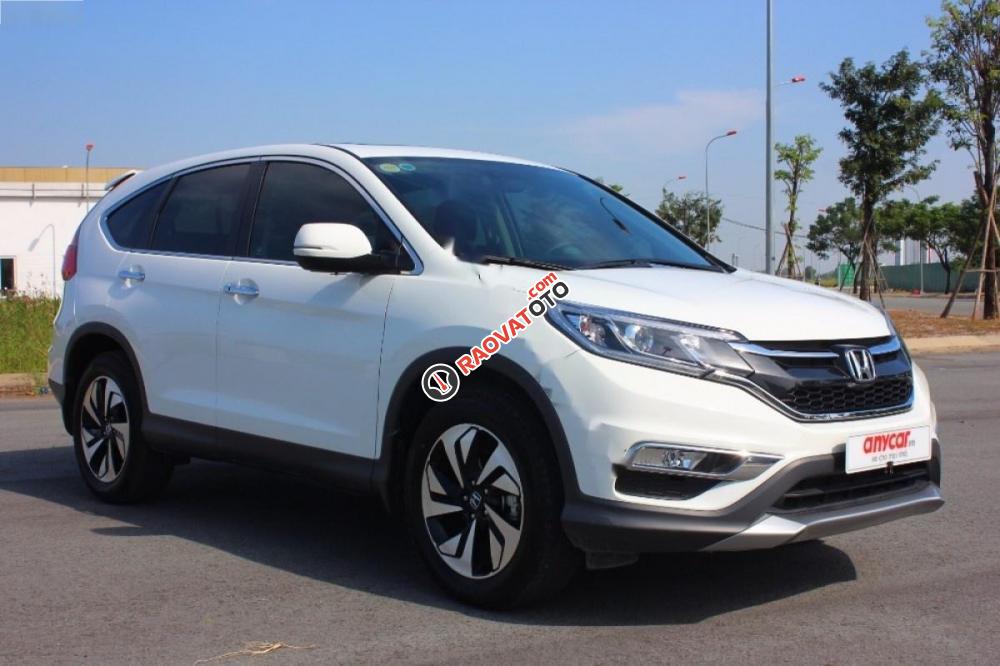 Cần bán lại xe Honda CR V đời 2017, màu trắng-1