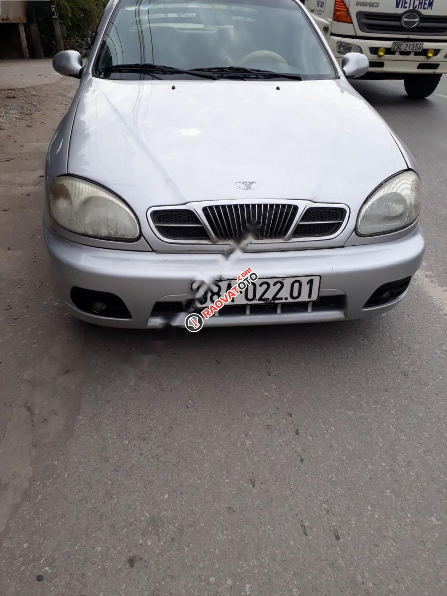 Bán Daewoo Lanos SX năm 2003, màu bạc chính chủ-0