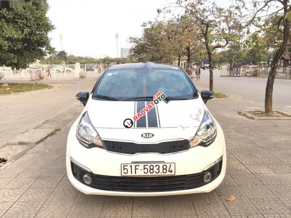 Bán ô tô Kia Rio 1.4AT đời 2015, màu trắng, nhập khẩu-1