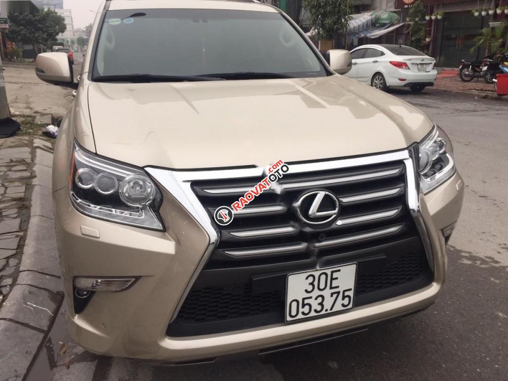 Cần bán lại xe Lexus GX 460 2016, màu vàng, nhập khẩu nguyên chiếc-0