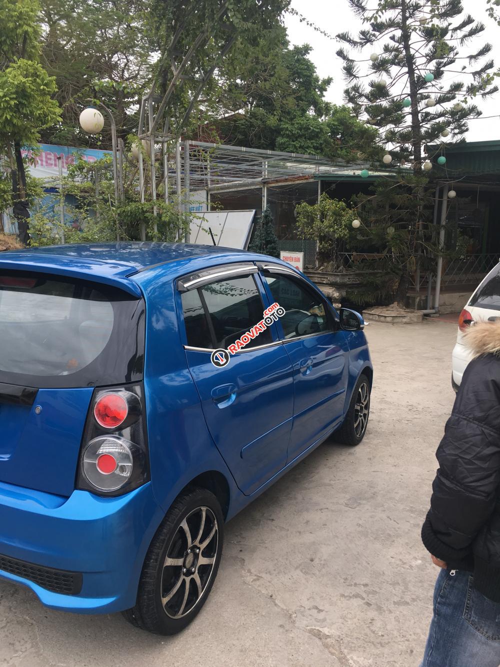 Bán Kia Morning sản xuất 2011, màu xanh lam chính chủ-1