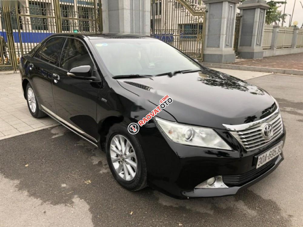 Bán ô tô Toyota Camry 2.0E sản xuất 2012, màu đen số tự động-4