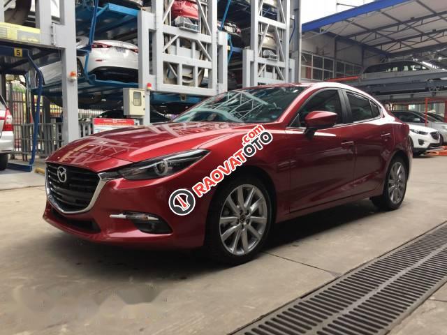 Bán Mazda 3 sản xuất 2017, màu đỏ, giá tốt-2