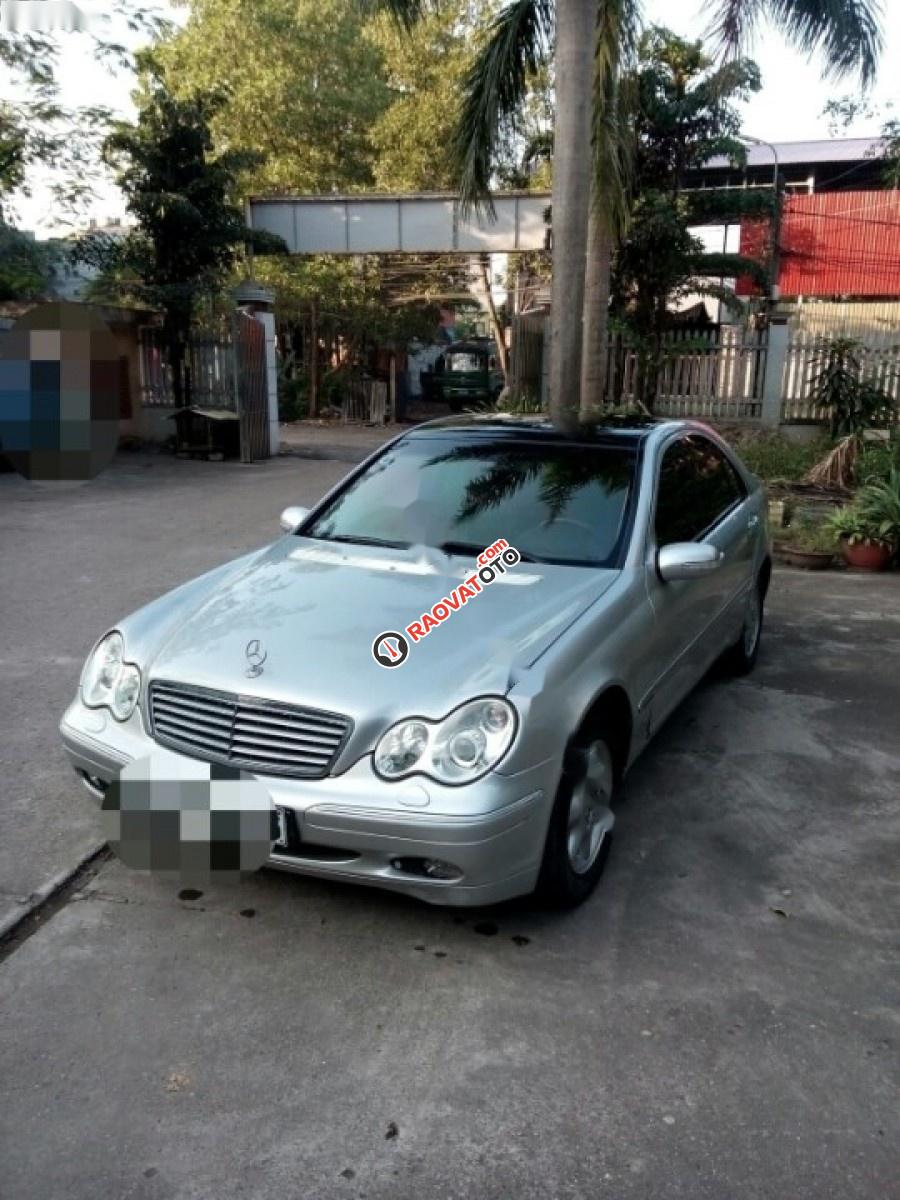 Cần bán xe Mercedes C180 Kompressor đời 2004, màu bạc-1